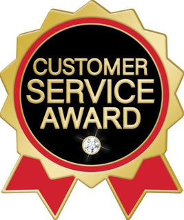 Excellent customer Service Award